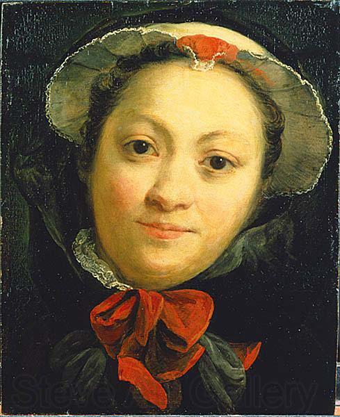 Carl Gustaf Pilo Portrait of Mrs Charlotta Pilo Norge oil painting art